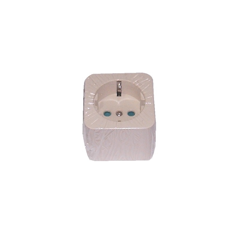 BASE ENCHUFE EXTERIOR RED