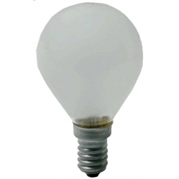 BOMBILLA SFERA E-14 60W M