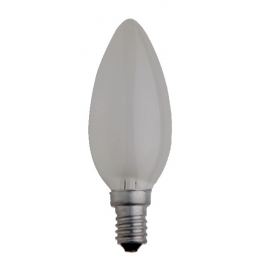 BOMBILLA VELA LISA MATE E