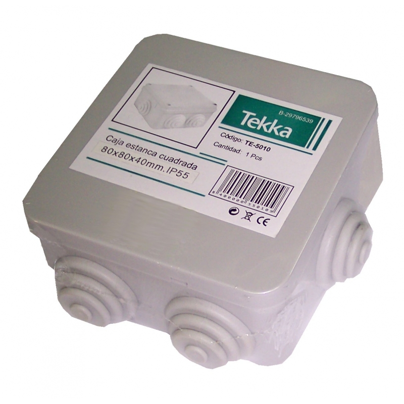 CAJA ESTANCA 80X80 7 CONO