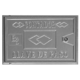 PUERTA CONTADOR ALUMINIO