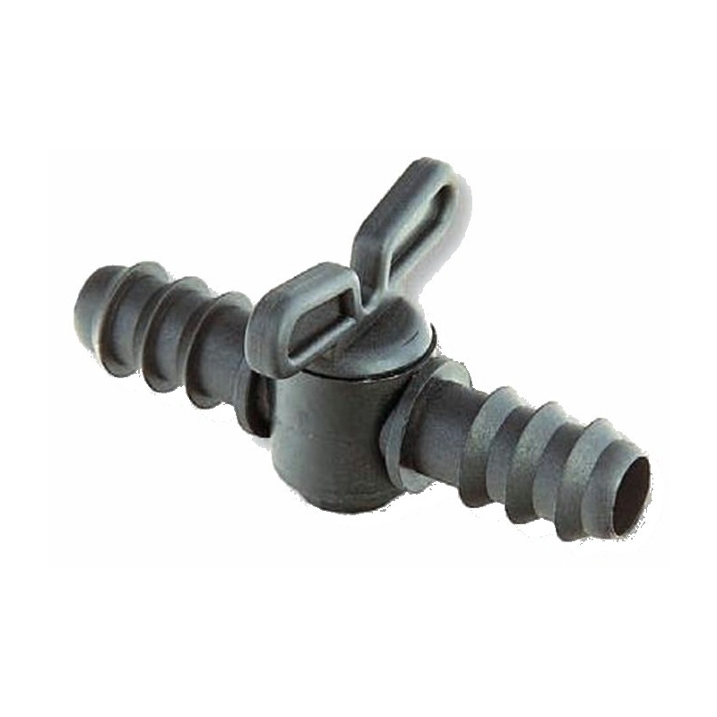 LLAVE PASO GOTEO DE 16 MM