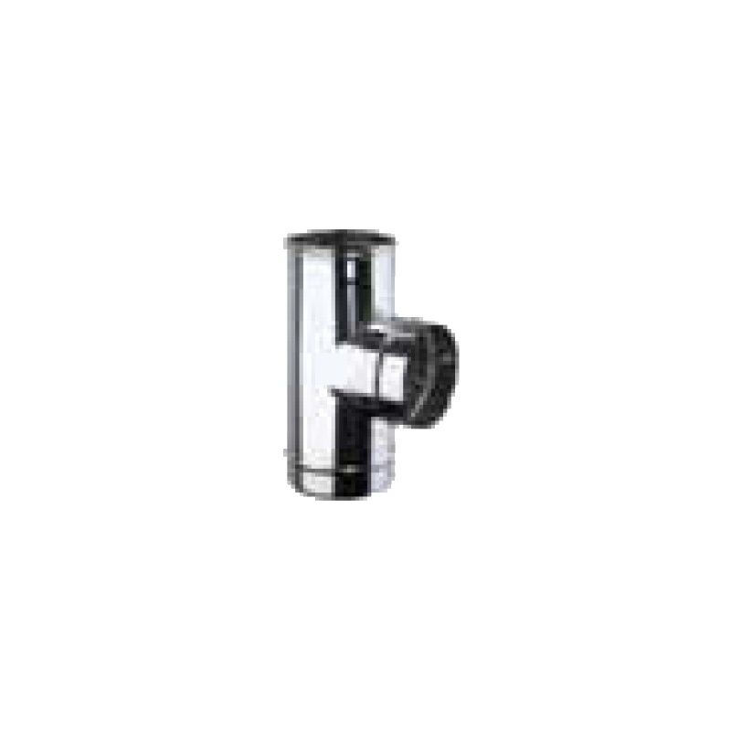 TE 90º CON TAPA INOX-INOX