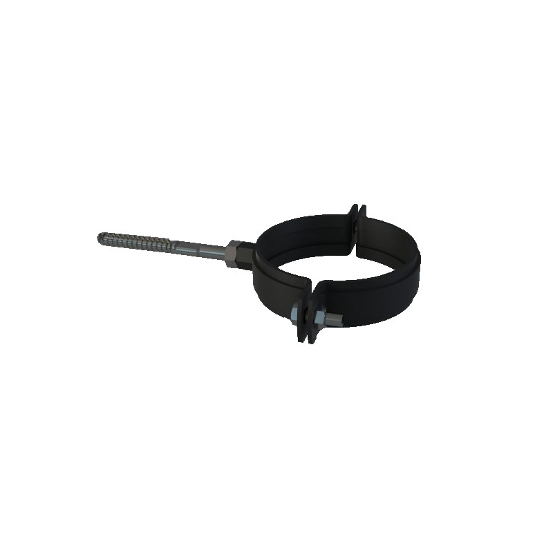 ABRAZADERA PARED 100 NEGR