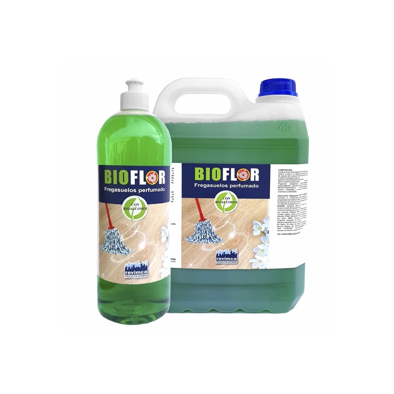 BIOFLOR FREGASUELOS PERFUMADO 1L CON BIO ALCOHOL