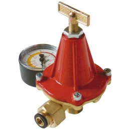 REDUCTOR ALTA PRESION 12KG/H REGULABLE 0-4 BAR C/MANOMETRO